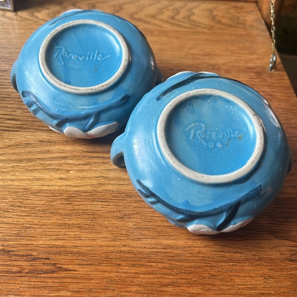 2Roseville Magnolia sugar bowls - Picture 2 of 7